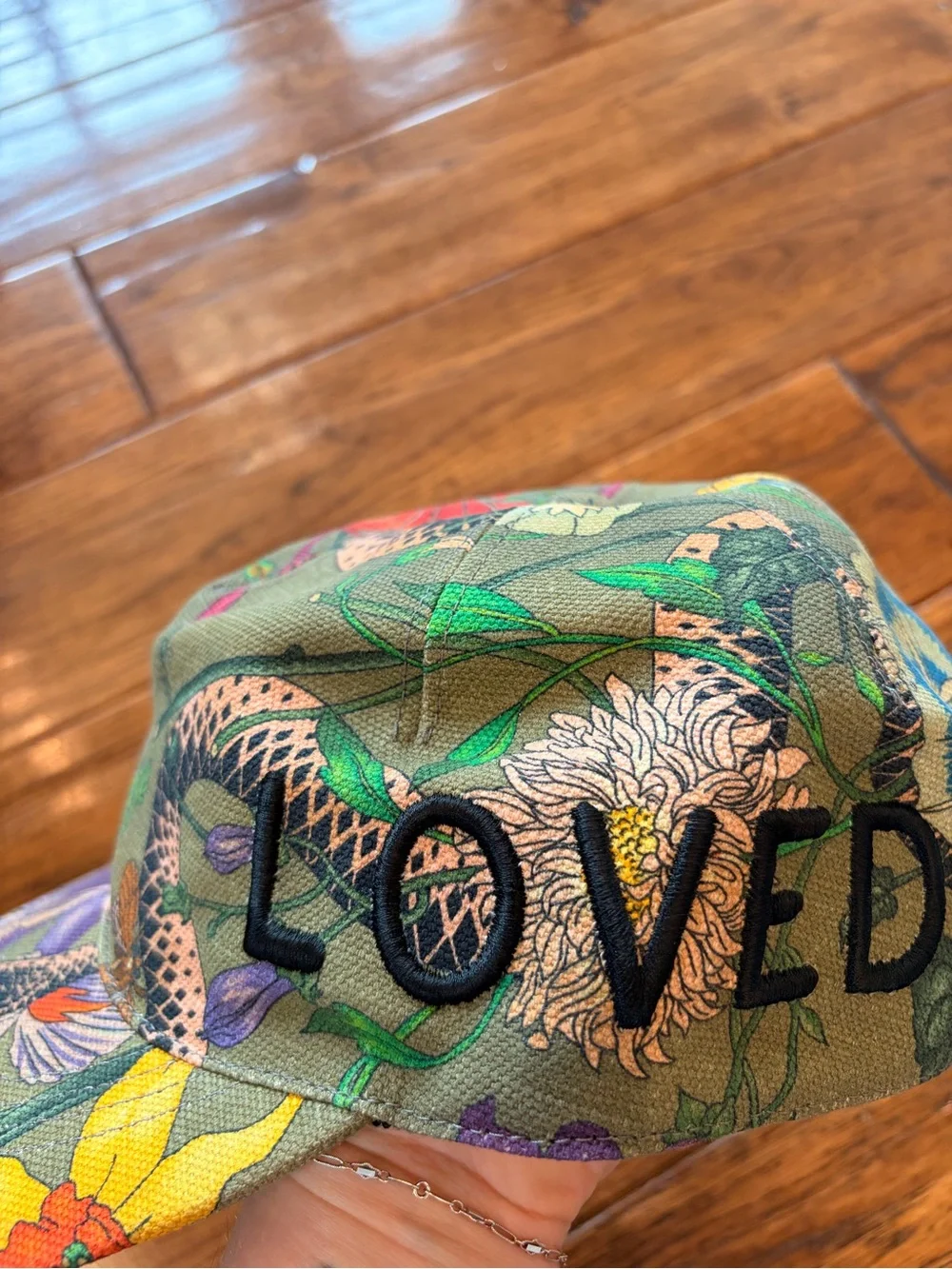 Gucci Flora Snake “Loved” baseball cap. 2018 Collection